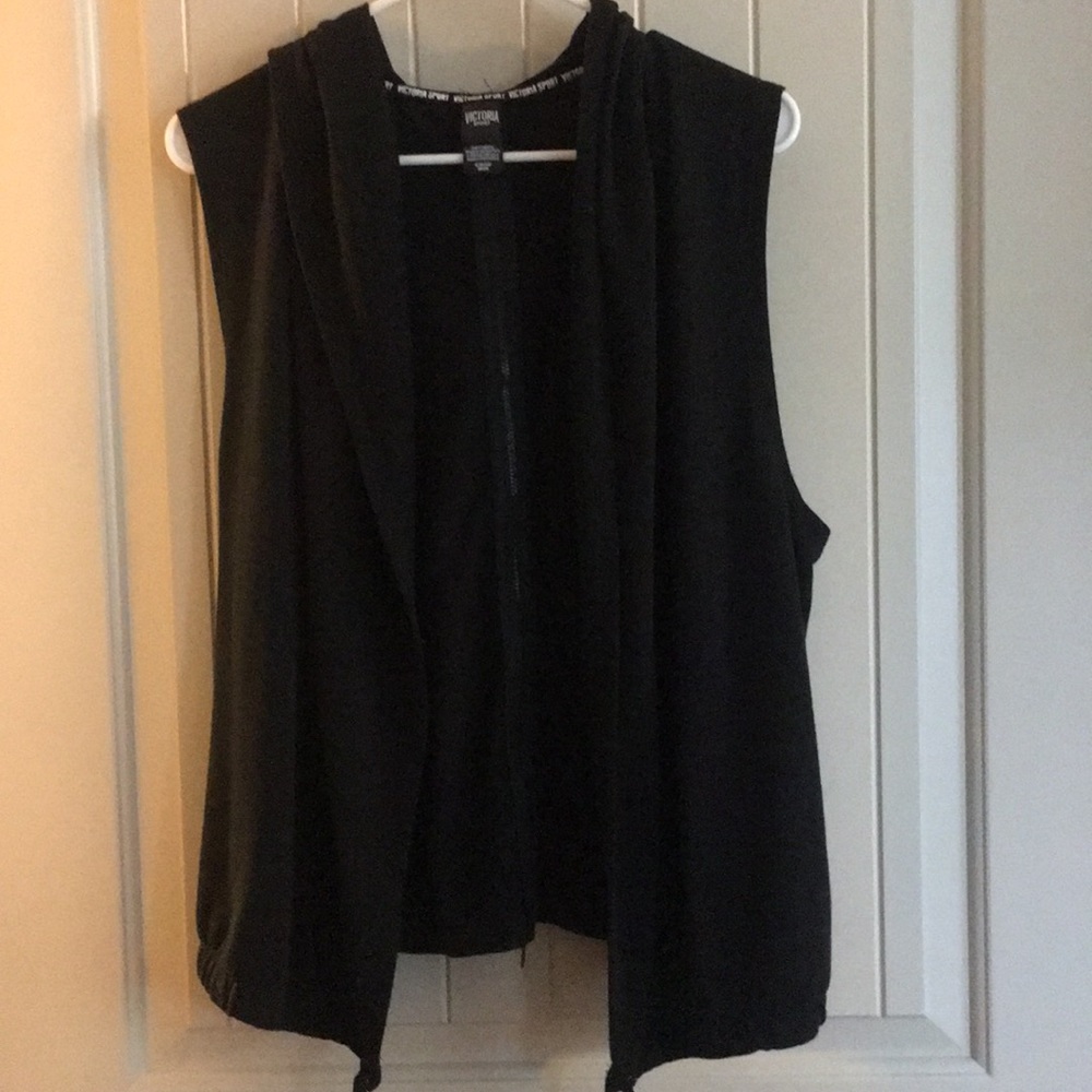 Victoria Sport workout vest with hoodie